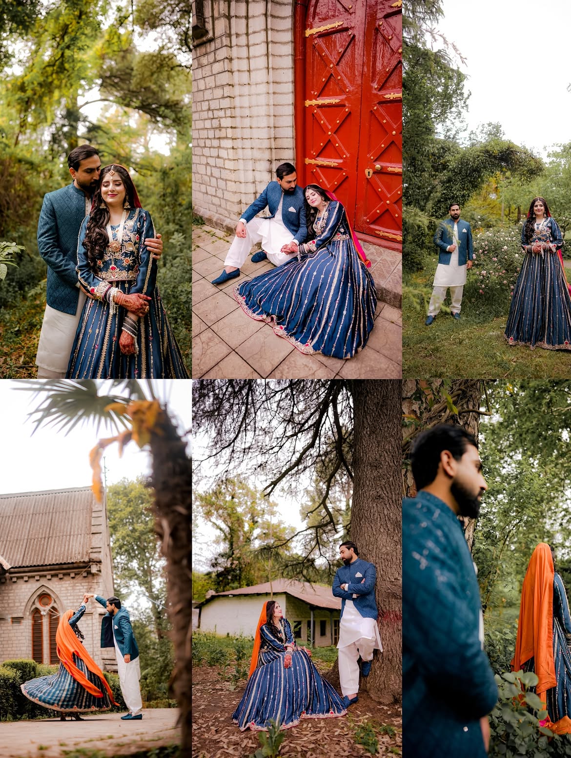 Wedding album layout
